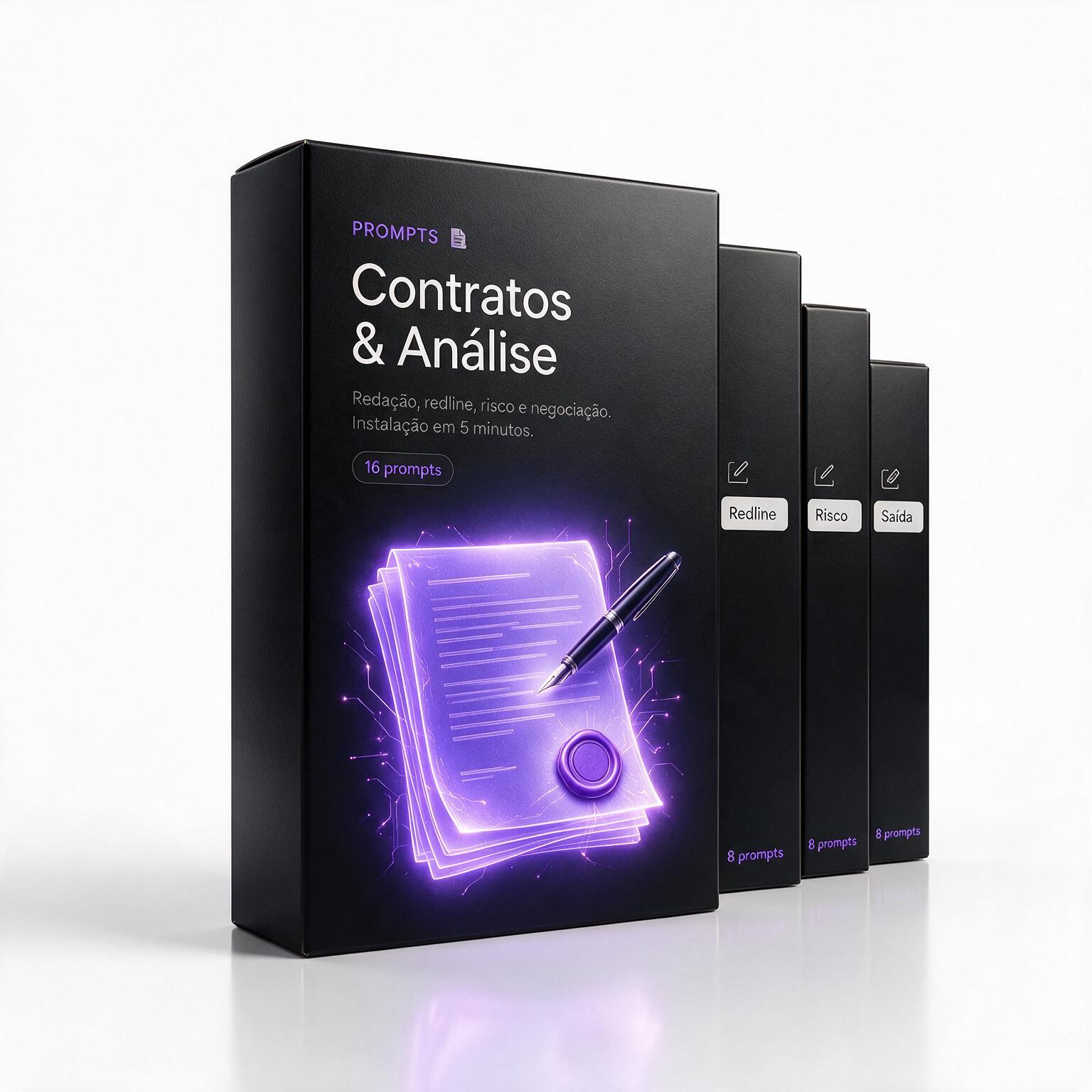 Prompts de contratos e análise